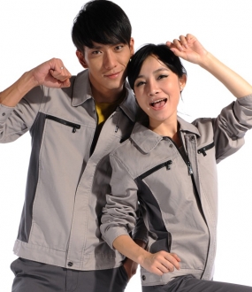 純棉長(zhǎng)袖工作服